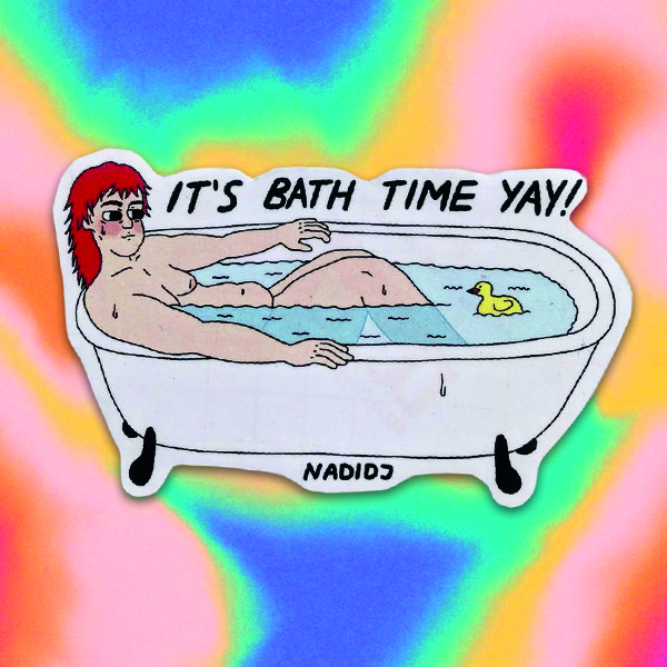 NADIDJ Bath time sticker