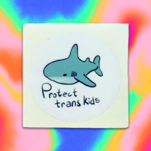 Shark sticker