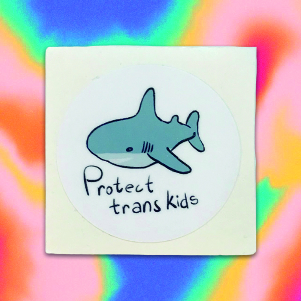 Shark sticker