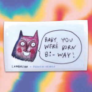 Lambaliha Bi-way sticker