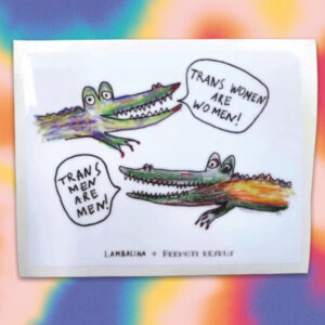 Lambaliha Crocodiles sticker