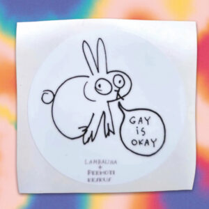 Lambaliha Rabbit sticker