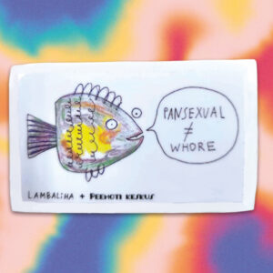 Lambaliha Pansexual sticker