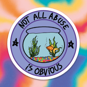 Not all abuse in obvious